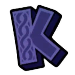 K Symbol in Le Prechaun slot