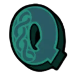 Q Symbol in Le Prechaun slot