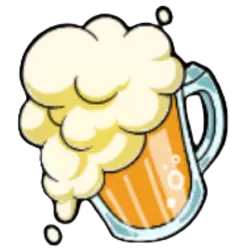 Bierkrug in Le Prechaun