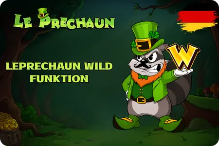 Leprechaun Wild Funktion in Le Prechaun slot